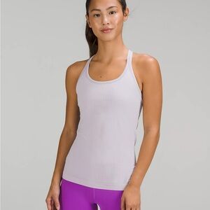 Lululemon Ebb to street tank top. Lavender. Size 6
